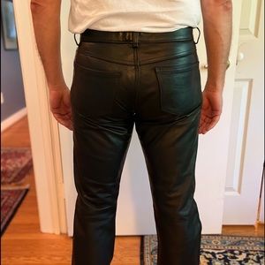I’m mint condition Men’s leather pants.